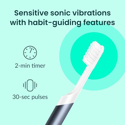Metal Sonic Electric Toothbrush for Adults