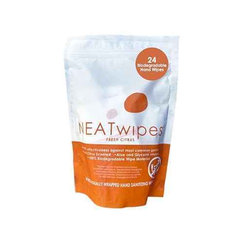 NEATwipes Sanitizing Wipes for Adults (24 Count)