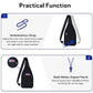 Medium Crossbody Sling Backpack Anti Theft Backpack for Traveling Chest Shoulder Bag
