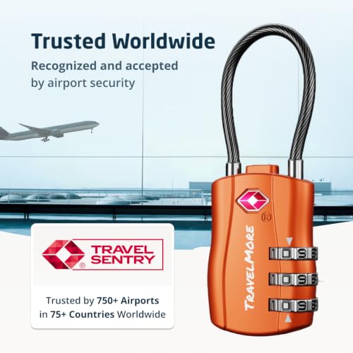 TSA Approved Luggage Locks (10 Count)