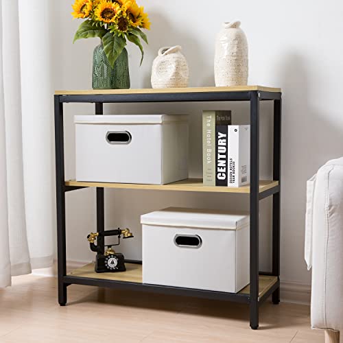 Foldable Storage Bins with Lids [5 (5 Count)