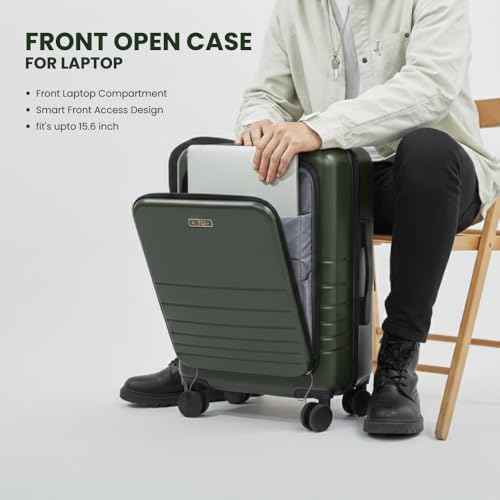 Hardside Carry On Luggage 22x14x9 Airline Approved