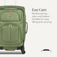 Sion Softside Expandable Spinner Luggage Durable Lightweight Travel Suitcase (2 Count)