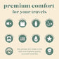 800 Fill Power European Goose Down Travel Pillow
