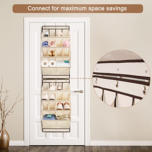 2 Pack Over the Door Shoe Organizers (2 Count)
