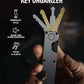 Key Organizer Key Holder Compact Key Case Minimalist Metal Key Chain Key Holder for Keychain Secures 8