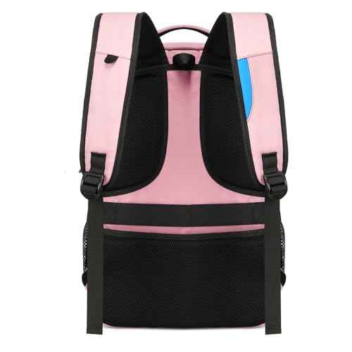 17 Inch Laptop Backpack for Travel Water Resistant College Backpack for Women Laptop Bag with USB Charging Port and Clear Toiletry Bag Work Backpack