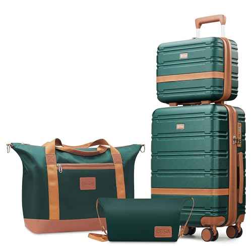 Luggage Sets with spinner wheels (4 Count)