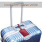 Leather Luggage Tags for Suitcases (3 Count)
