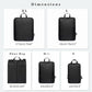 6 Set Ultralight Compression Packing Cubes Packing Organizer for Travel Accessories Luggage Suitcase Backpack (6 Count)