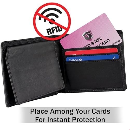 2 Pack RFID Blocking Card for Credit Debit ID Card (2 Count)