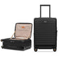 Top Opening Carry on Luggage with Narrow Trolley Handle