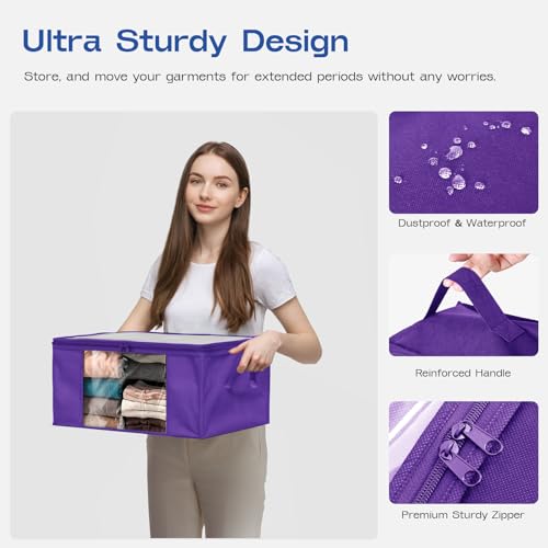 Clothes Storage Bags (6 Count)