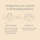 Patented Gentle Pressure Sleep Mask