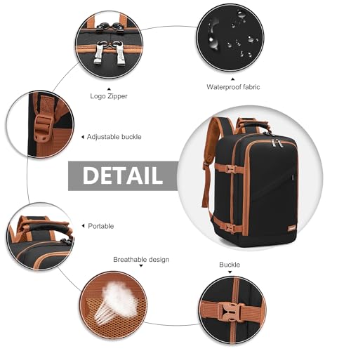 Travel Backpack Airline Approved Under Seat Personal Item Bag