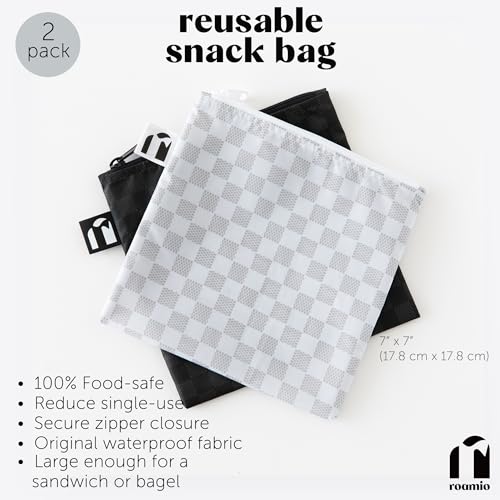 Roamio Reusable Sandwich and Snack Bags