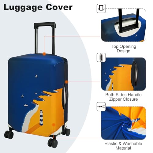 Travel Luggage Cover Suitcase Protector Fits 23