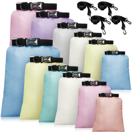 12 Pcs 6 12 Pcs Waterproof Dry Bags (12 Count)