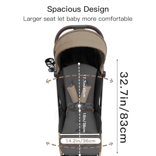 Gravity Folding Baby Stroller