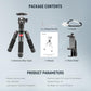 Mini Desk Camera Tripod with Cell Phone Holder