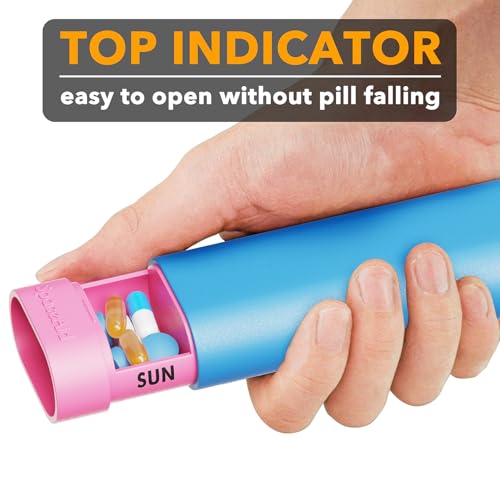 2 Pack Pill Organizer Box 7 Day