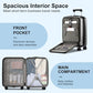Expandable 20" Carry On Luggage Airline Approved with Front Pocket