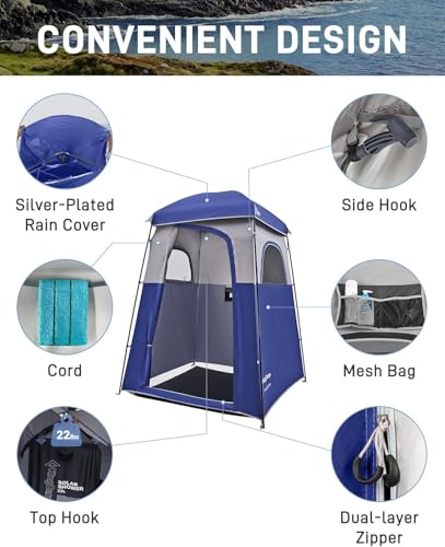 Shower Tent Portable Privacy Tent Outdoor Camping 1