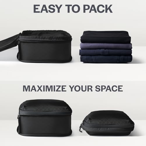 Ultralight Compression Packing Cubes for Travel (3 Count)