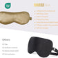 Adjustable 100% 22 Momme Mulberry Silk Sleep Mask
