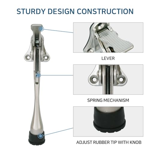 One Touch Kickdown Door Stopper