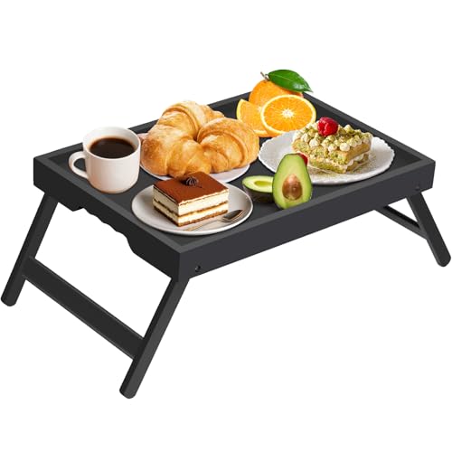 FSC 100% Bamboo Bed Tray with Folding Legs
