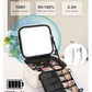 Travel Makeup Bag with LED Mirror