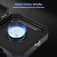 Adjustable 2 Burner Portable Stove with 16000 BTU
