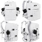 Military Tactical Backpack for Men and Women 45L Army 3 Days Assault Pack Bag Large Rucksack with Molle System White