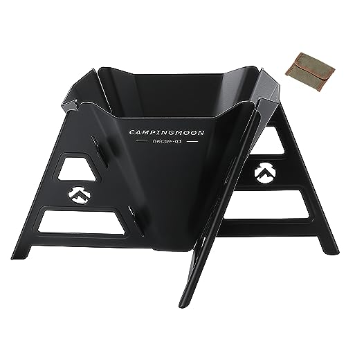 CAMPINGMOON Collapsible Coffee Dripper Pour Over Camping Outdoor 304 Stainless Steel COF