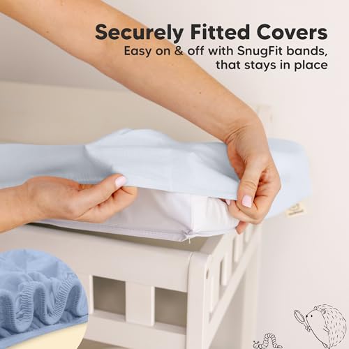 2 Pack Baby Changing Pad Cover for Girl (2 Count)