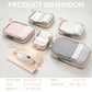 6 Set Ultralight Compression Packing Cubes Packing Organizer for Travel Accessories Luggage Suitcase Backpack