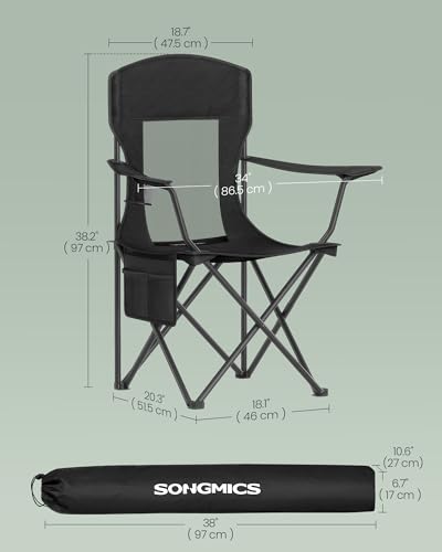 Breathable Camping Chairs (2 Count)
