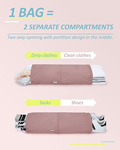 4 Set Compression Packing Cubes for Travel (4 Count)