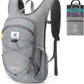 15L Foldable Hiking Backpack Lightweight Packable Travel Daypack with Chest Strap Small Outdoor Folding Back Pack Collapsible Bag for Women Men
