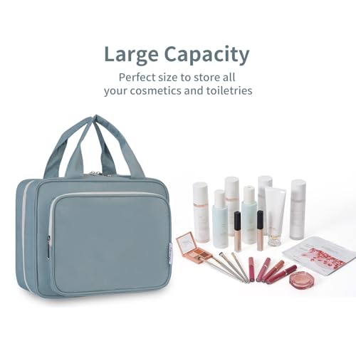 Hanging Toiletry Bag for Women Travel Makeup Bag Organizer Toiletries Bag for Travel Size Essentials Accessories Cosmetics