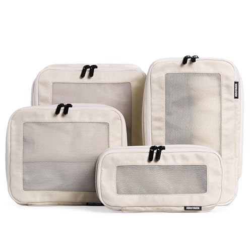 Compression Packing Cubes for Travel (4 Count)