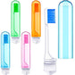8 Pcs Travel Toothbrush Mini Foldable with Case