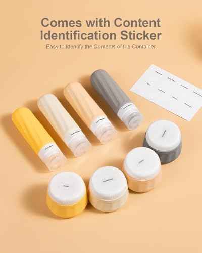 Travel Size Toiletries 8 Pack (8 Count)