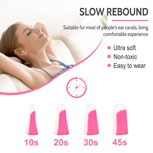 Soft Foam Ear Plugs for Sleeping (5 Count)