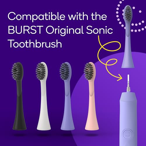 Genuine Replacement Heads for Original Sonic Toothbrush (3 Count)