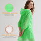 6 & 20 & 50 Pack Disposable Rain Ponchos for Adults (6 Count)