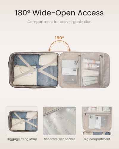 50L Travel Backpack for Women & Men