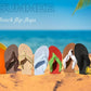 Flip Flops for Women Arch Support Summer Pool Sandals Brown Size 6.5