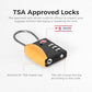TSA Approved Travel Luggage Locks